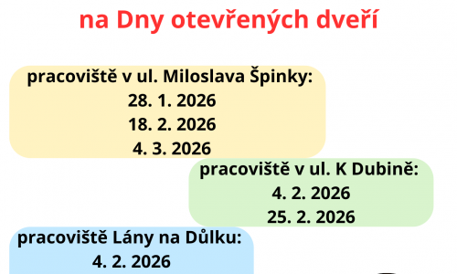 Těšíme se na Vás.